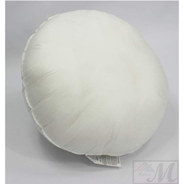 12 Inch Round Pillow Sham Stuffer White, White Round Pillow Cover