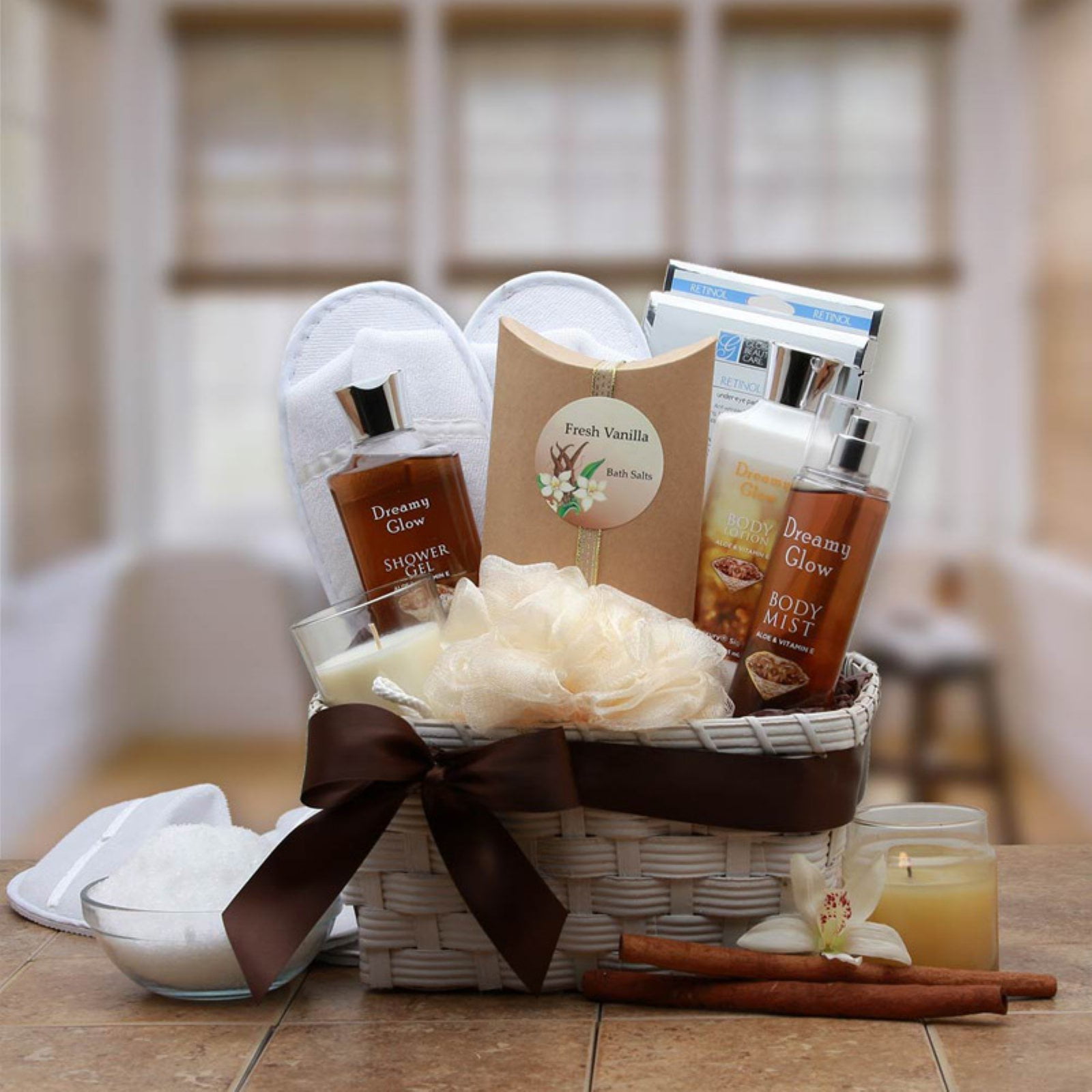 Vanilla Spa Gift Basket