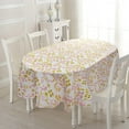 thumbnail image 3 of Country Oval Tablecloth 54x72in for Oval Table Waterproof Floral Table Cloths for Dining Room Indoor Outdoor Table Cloth, 3 of 6