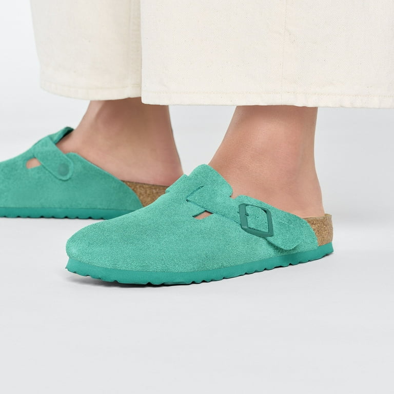 BIRKENSTOCK Boston BS トープ37 BIRKENSTOCK BOSTON SOFT FOOTBED WOMEN N (NARROW) – TREND BOSTON