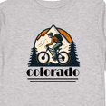 thumbnail image 4 of Inktastic Colorado Mountain Biking Boys or Girls Long Sleeve Toddler T-Shirt, 4 of 5