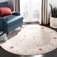 thumbnail image 2 of SAFAVIEH Windsor Harland Traditional Area Rug, Light Grey/Ivory, 9' x 13', 2 of 8