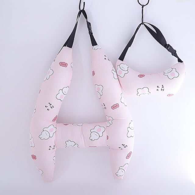 Fiudx Liquidación De Ahorros De Verano Almohadas Para Dormir Para El Coche, Almohadas Lavables Para Adultos Y Niños, Suministros Para El Coche