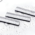 thumbnail image 3 of EXLEAF Straight Razor Blades,50 Pcs Stainless Steel Brow Razor Single Edge Disposable Safety Razors Blades Eyebrow Trimmer Facial Hair Removers Shaving Tools for Men and Women, 3 of 10