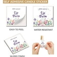 thumbnail image 3 of 80Pcs 8 Styles Lip Balm Sticker Flower Self-Adhesive Homemade Lip Balm Labels Vintage Square DIY Plant Label Stickers for Lip Balm Containers Cosmetics Lipsticks, 3 of 9