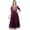 Wine, variant on Phagun Women's Designer Solid Cotton Dress Ethnic Indian Anarkali Kurta - 4