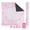 Pink, variant on My Mealivos 31.5"x31.5" Rubber Mahjong Mat with Dice, Non Slip Noise Reduction Game Table Cover for Mahjong, Poker, Board, Tile Games-White