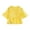 Yellow, variant on UACY Cute Short Ruffle Sleeve Peplum T-Shirts Crewneck Solid Color Tee Shirts Girls Lightweight Summer Casual Tops (Hot Pink, 7-8 Years)