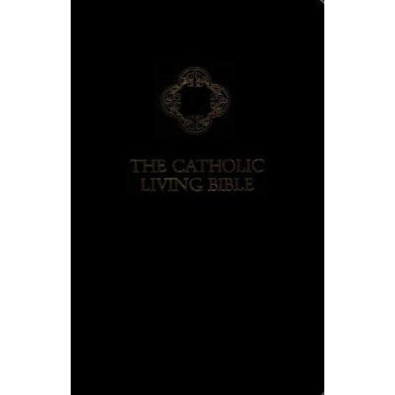 Pre-Owned The Catholic Living Bible/Deluxe Imitation Leather (Catholic Personal Gift Edition, Black Imitation Leather) (Unknown) 0842323635 9780842323635