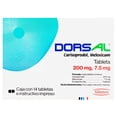 thumbnail image 1 of Dorsal 14 Tabletas con 200/7.5 Mg, 1 of 4