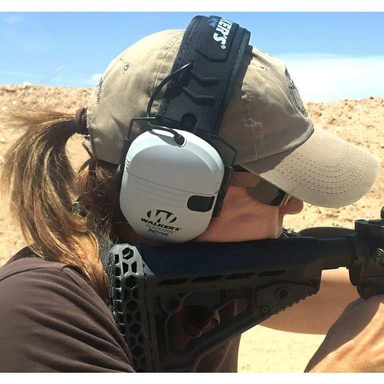 Walker's Game Gear Digital Razor Electronic Earmuffs, 23dB NRR