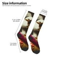 thumbnail image 2 of Susaid Noble Style Duck Print Thermal Winter Socks for Men and Women, Warm Crew Hiking Socks, for Boots and Outdoor Activities, 2 of 6