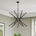 thumbnail image 6 of Livex Lighting - Soho - 14 Light Extra Large Foyer Chandelier-39 Inches Tall and, 6 of 17