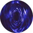 thumbnail image 1 of Ahgly Company Indoor Round Patterned Purple Amethyst Purple Area Rugs, 3' Round, 1 of 6