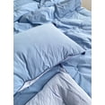 thumbnail image 3 of Juego de cama Premium 100% Algodón de Alta Densidad_Azul, 3 of 3