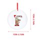 thumbnail image 1 of Decoraciones Del Árbol de Navidad con 26 Letras Del Alfabeto, Rojo Acrílico Fawn Colgante Ornamentos para el Hogar, Decoración Personalizada Del Árbol de Navidad para la Temporada de Vacaciones, 1 of 4