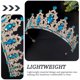 thumbnail image 5 of GOOHOCHY Coronas de cristal de boda nupciales Tiara Tocado de boda Cumpleaños para el cabello Accesorio, 5 of 6