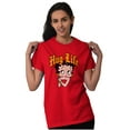 thumbnail image 4 of Funny Betty Boop Cartoon Hug Life Women Plus Size Graphic Tee Tees Brisco Brands 2X, 4 of 5
