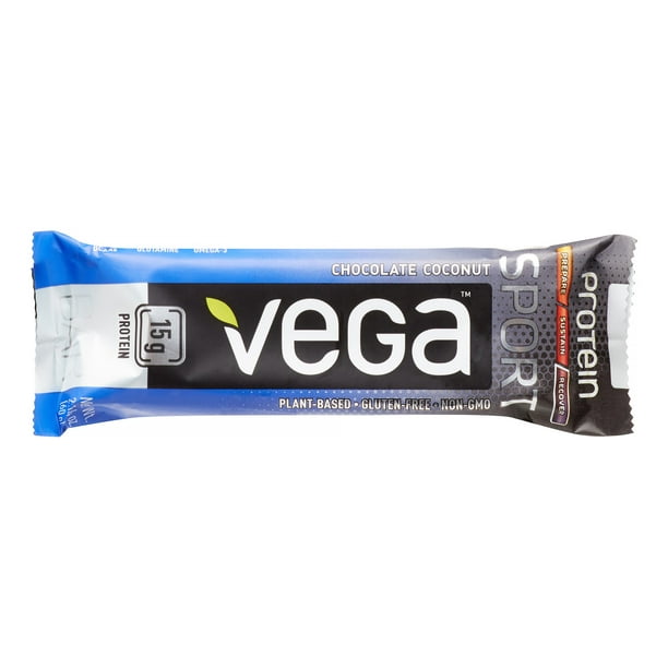 Vega Sport Protein Bar Coconut 2 14 Oz Walmart Com Walmart Com