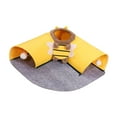 thumbnail image 1 of Cama para gatos y túnel 2 en 1 jinwen Amarillo, 1 of 8