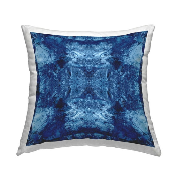 Stupell Industries Abstract Mosaic Motif Decorative Printed Throw Pillow Design by El Perkin.