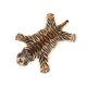 thumbnail image 2 of Cojín de suelo con estampado de tigre, antideslizante, para el hogar, decorativo, con diseño de tigre, 2 of 8