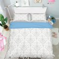 thumbnail image 1 of 3D Flowers Pattern Quilt Cover Set Bedding Set Pillowcases 159, 1 of 2