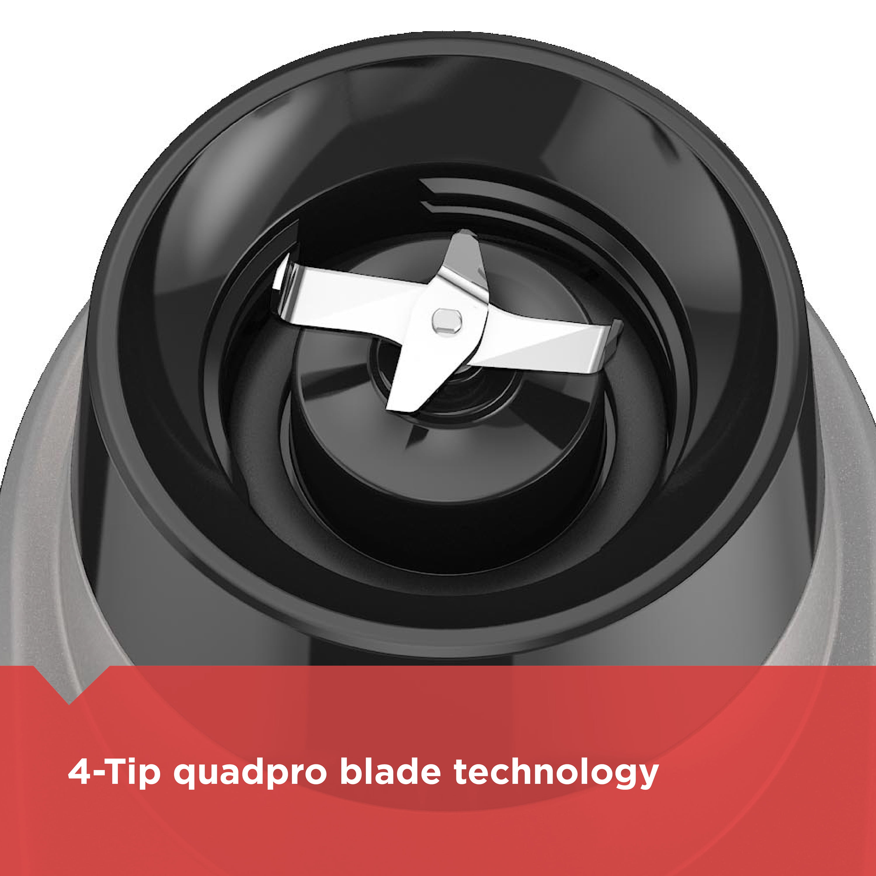 BLACK+DECKER PowerCrush Countertop Blender with 6-Cup Glass JarBL1210RG 
