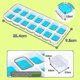thumbnail image 4 of Paquete de 4 Bandejas de Silicona YONGSHENG para Cubitos de Hielo con Tapa, 4 of 4