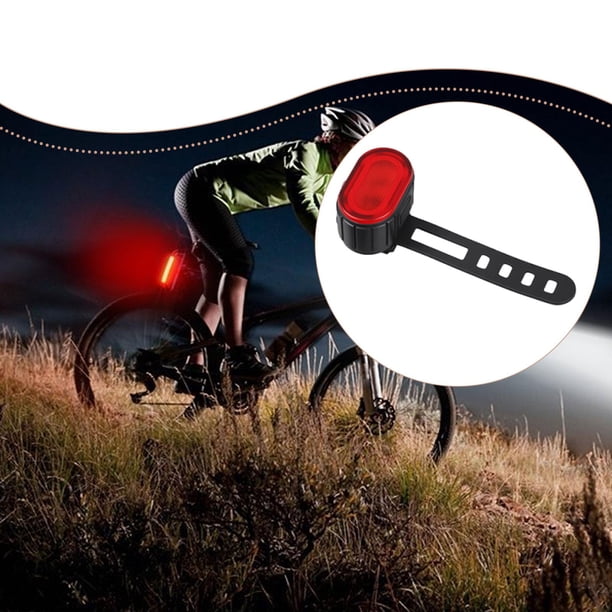 Luz de bicicleta Luz de bicicleta Práctica Fácil de instalar Iluminación de ciclismo Ligera Profesional, Recargable, Accesorios para bicicletas Luz trasera