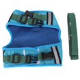 thumbnail image 4 of ZOUSSIQI Polyester Breathable Mesh Vest style Pet Chest Strap Harness Pulling Traction Leash Rope for Dogs Cats(Blue L) CW2519#7071, 4 of 13