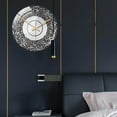 thumbnail image 1 of kurtrusly 30cm Islamic Silent Wall Clock Clock digital Home Quartz Bedroom Muslim Decor Silver, 1 of 8