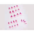 thumbnail image 4 of Rose Red Wear Nails Fake Nail Manicure Patch Nail Patch24pcs, 4 of 4