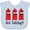 AE-Light Blue, variant on Inktastic Got Ketchup Boys or Girls Baby Bib