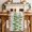 White, variant on Summer Botanical Table Runner 108 Inches, Acorn Spring Plant Leaves Ombre Bed Runner Dresser Scarves Tabletop for Indoor Outdoor Parties/Ceremony/Banquet, 13"x 108"