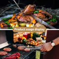 thumbnail image 5 of Langtuo Grill Accessories BBQ Tools Set Heavy Duty Barbecue Accessories Kit with Portable Bag Perfect for Kitchen, Camping, Party, 5 of 9