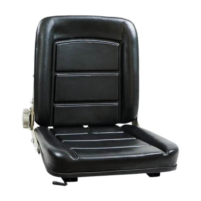 KLKCMS Universal Forklift Seat Adjustable Accessories for Scrubber Bulldozer Loader 25cmx27cm