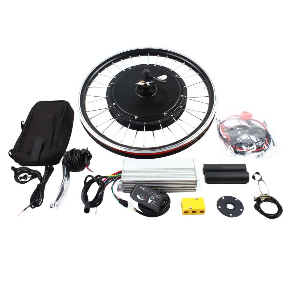 ZhdnBhnos 20'' Electric Bicycle Conversion Kit EBike Brushless