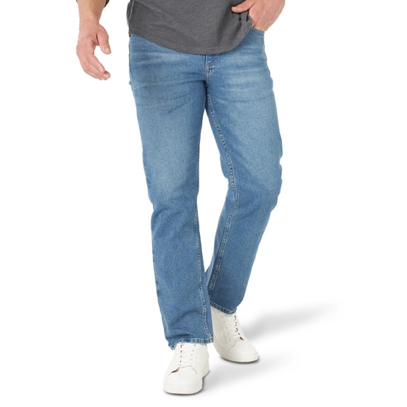 Wrangler Men's and Big Men's Relaxed Fit Jeans with Flex