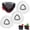 3 Mops + 1 Brush, variant on Home Times 4 Pack Spin Mop Head Replacement - Compatible with O Cedar EasyWring System, Reusable Microfiber Refill, Long-Lasting & Easy Cleaning