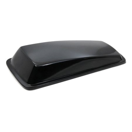 Black Plastic Left Saddlebag Lid For 1985-1992 Harley-Davidson Tour Glide