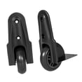 thumbnail image 1 of jinwen 2 Pcs Roulettes Directionnelles pour Bagages Couleur Noire Multifonctionnelles PVC, 1 of 9