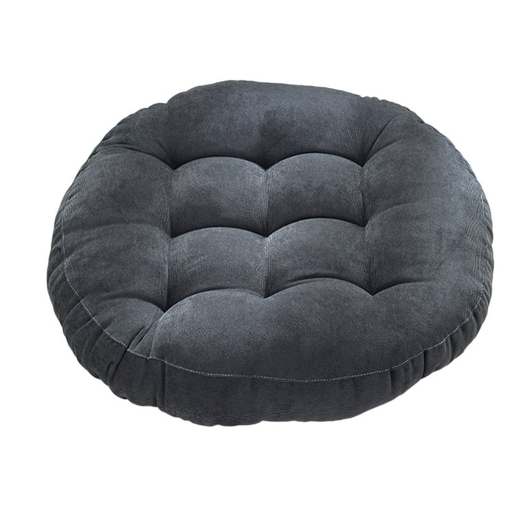YMH Tufted Seat Cushion Extra Thick Seat Cushion Premium Round