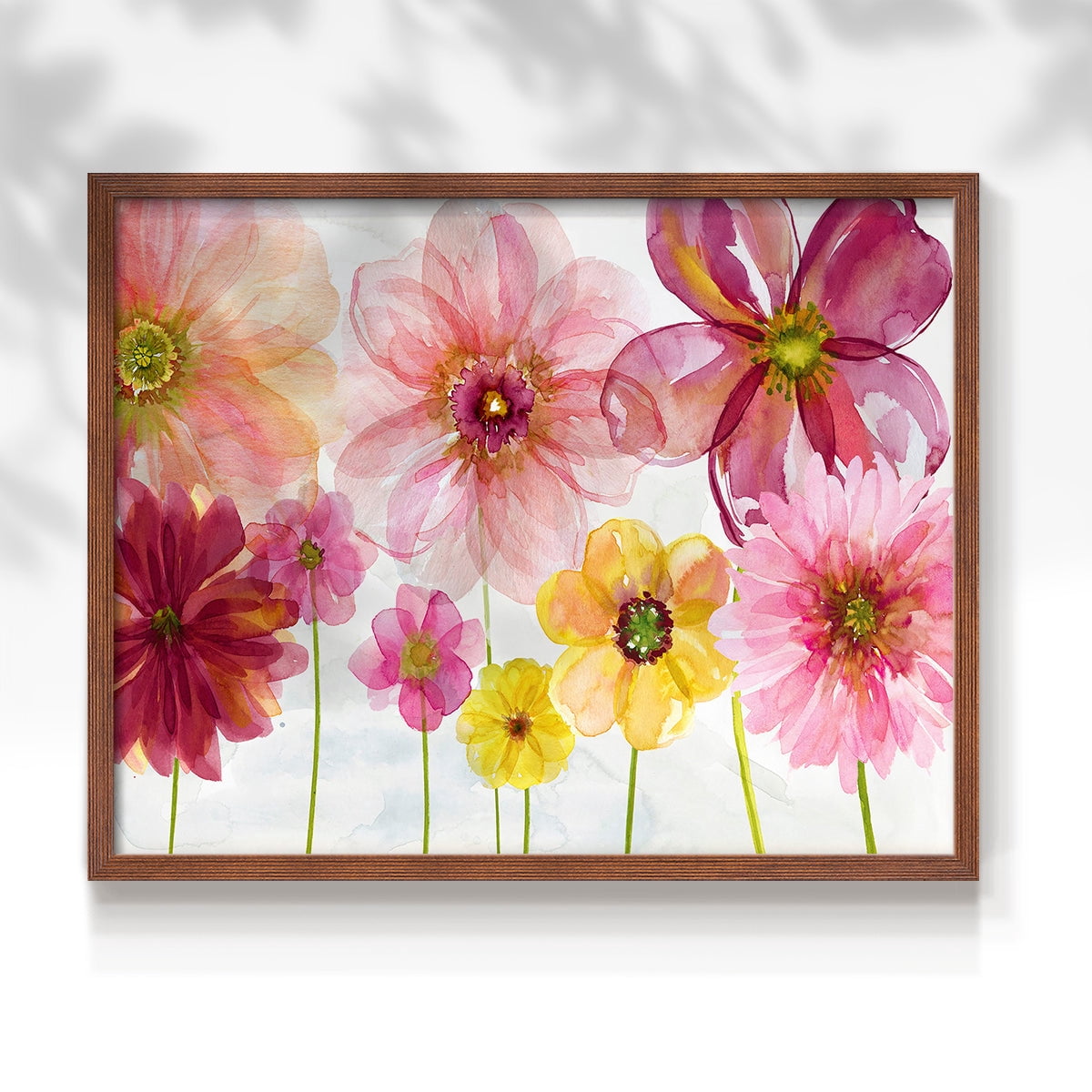 Pop Of Spring by Carol Robinson - Restickable Framed Giclée Print