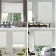thumbnail image 4 of LazBlinds Cordless Roman Shades for Windows, Blackout Room Darkening Thermal Insulated Window Blinds, Lightweight Fabric Blinds for Indoor Windows, 42" W x 60" H, Off White, 4 of 6