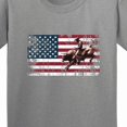 thumbnail image 4 of Inktastic Rodeo Bull Riding Patriotic Youth T-Shirt, 4 of 5