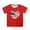 AB32 Red, variant on Bainana Girls Short Sleeve T-Shirt Toddler Cartoon Print Short Sleeve Crew Neck Tops Fashion Cute Little Girls Festival Party Playwear Summer Clothes Black Size 3-4 Years