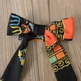 thumbnail image 4 of HAYIMI Bohemian African Print Girls Sleeveless Dress And Headband Two Piece Flowy Long Maxi Dresses Spaghetti Strap Square Collar Kids Holiday Sundress, 4 of 6