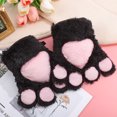 thumbnail image 3 of 1 par de guantes de peluche con garras de gato, guantes de cosplay con pata de gato, guantes cálidos con garras de animal, guantes de invierno con pata de animal., 3 of 5