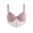 thumbnail image 7 of VerPetridure Wireless Bras for Women Fashion Woman's Lace Active Bra Beauty Back Wrap Hollow Out Bra Underwear, 7 of 7
